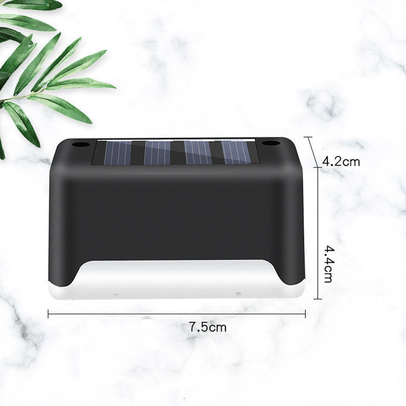New Upgrade Waterproof LED Solar Fence Lamp Solar Deck Lights Solar Step Light Outdoor For Patio Stairs Garden Pathway Step Yard Waterproof LED Solar Fence Lights – Outdoor Deck & Step Lighting for Patio, Garden, Yard