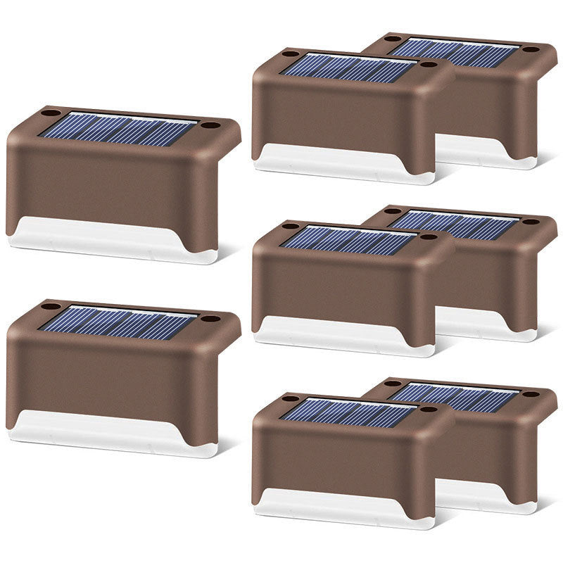 New Upgrade Waterproof LED Solar Fence Lamp Solar Deck Lights Solar Step Light Outdoor For Patio Stairs Garden Pathway Step Yard Waterproof LED Solar Fence Lights – Outdoor Deck & Step Lighting for Patio, Garden, Yard