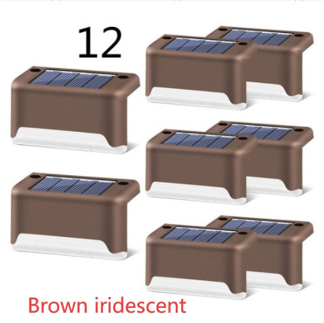 New Upgrade Waterproof LED Solar Fence Lamp Solar Deck Lights Solar Step Light Outdoor For Patio Stairs Garden Pathway Step Yard Waterproof LED Solar Fence Lights – Outdoor Deck & Step Lighting for Patio, Garden, Yard