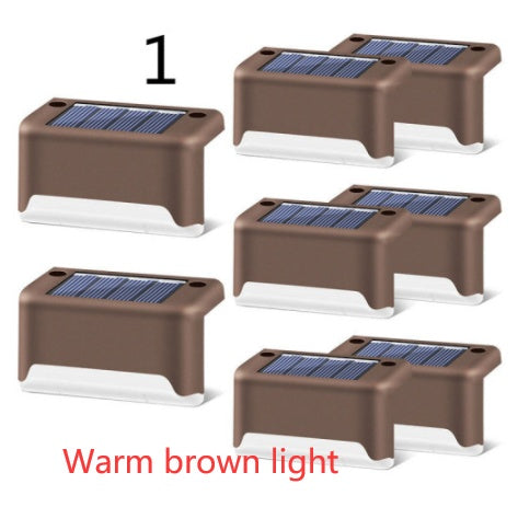 New Upgrade Waterproof LED Solar Fence Lamp Solar Deck Lights Solar Step Light Outdoor For Patio Stairs Garden Pathway Step Yard Waterproof LED Solar Fence Lights – Outdoor Deck & Step Lighting for Patio, Garden, Yard