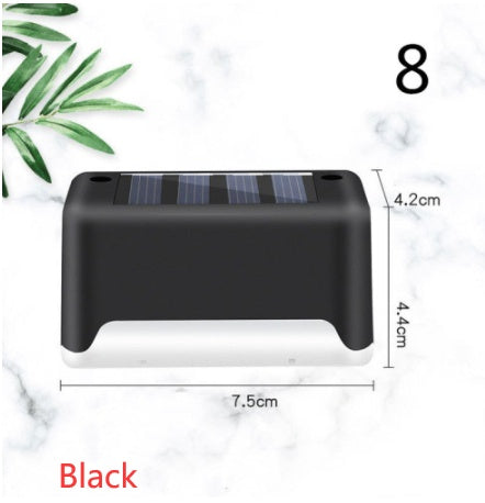 New Upgrade Waterproof LED Solar Fence Lamp Solar Deck Lights Solar Step Light Outdoor For Patio Stairs Garden Pathway Step Yard Waterproof LED Solar Fence Lights – Outdoor Deck & Step Lighting for Patio, Garden, Yard