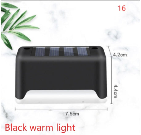 New Upgrade Waterproof LED Solar Fence Lamp Solar Deck Lights Solar Step Light Outdoor For Patio Stairs Garden Pathway Step Yard Waterproof LED Solar Fence Lights – Outdoor Deck & Step Lighting for Patio, Garden, Yard