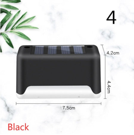 New Upgrade Waterproof LED Solar Fence Lamp Solar Deck Lights Solar Step Light Outdoor For Patio Stairs Garden Pathway Step Yard Waterproof LED Solar Fence Lights – Outdoor Deck & Step Lighting for Patio, Garden, Yard