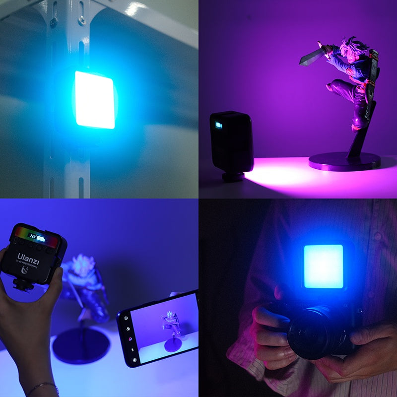 Pocket Magnetic RGB Fill Light Small Full Color Rgb Photography Light Magnetic RGB Fill Light – Compact Pocket LED for Photo, Video & Vlogging