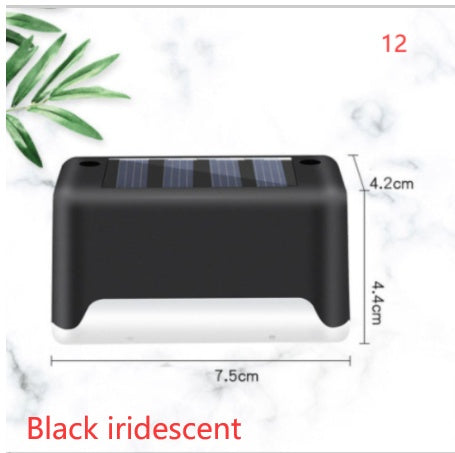 New Upgrade Waterproof LED Solar Fence Lamp Solar Deck Lights Solar Step Light Outdoor For Patio Stairs Garden Pathway Step Yard Waterproof LED Solar Fence Lights – Outdoor Deck & Step Lighting for Patio, Garden, Yard