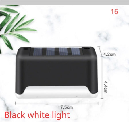 New Upgrade Waterproof LED Solar Fence Lamp Solar Deck Lights Solar Step Light Outdoor For Patio Stairs Garden Pathway Step Yard Waterproof LED Solar Fence Lights – Outdoor Deck & Step Lighting for Patio, Garden, Yard