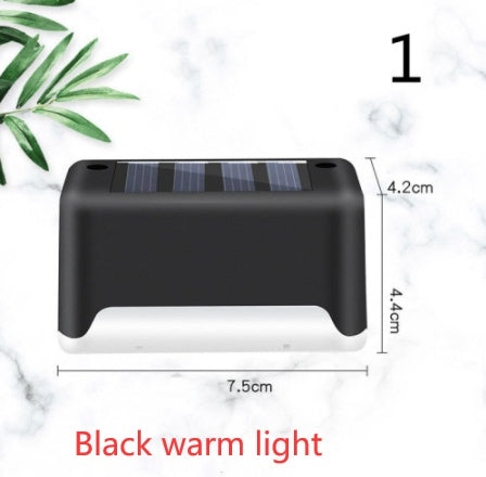New Upgrade Waterproof LED Solar Fence Lamp Solar Deck Lights Solar Step Light Outdoor For Patio Stairs Garden Pathway Step Yard Waterproof LED Solar Fence Lights – Outdoor Deck & Step Lighting for Patio, Garden, Yard