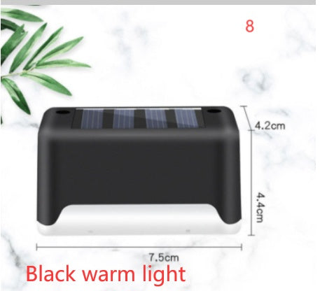 New Upgrade Waterproof LED Solar Fence Lamp Solar Deck Lights Solar Step Light Outdoor For Patio Stairs Garden Pathway Step Yard Waterproof LED Solar Fence Lights – Outdoor Deck & Step Lighting for Patio, Garden, Yard