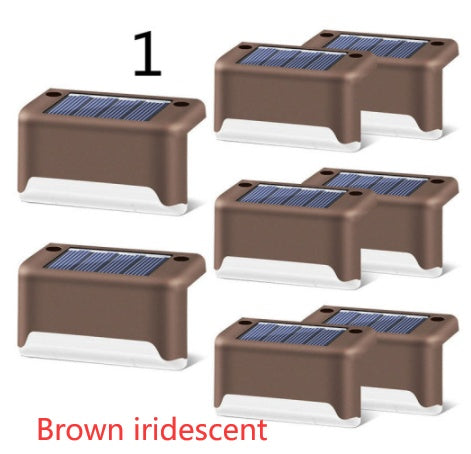 New Upgrade Waterproof LED Solar Fence Lamp Solar Deck Lights Solar Step Light Outdoor For Patio Stairs Garden Pathway Step Yard Waterproof LED Solar Fence Lights – Outdoor Deck & Step Lighting for Patio, Garden, Yard