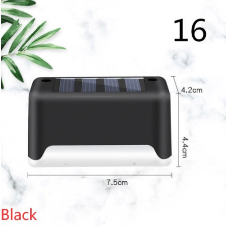 New Upgrade Waterproof LED Solar Fence Lamp Solar Deck Lights Solar Step Light Outdoor For Patio Stairs Garden Pathway Step Yard Waterproof LED Solar Fence Lights – Outdoor Deck & Step Lighting for Patio, Garden, Yard
