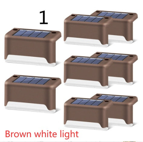 New Upgrade Waterproof LED Solar Fence Lamp Solar Deck Lights Solar Step Light Outdoor For Patio Stairs Garden Pathway Step Yard Waterproof LED Solar Fence Lights – Outdoor Deck & Step Lighting for Patio, Garden, Yard