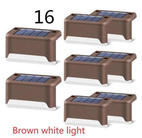 New Upgrade Waterproof LED Solar Fence Lamp Solar Deck Lights Solar Step Light Outdoor For Patio Stairs Garden Pathway Step Yard Waterproof LED Solar Fence Lights – Outdoor Deck & Step Lighting for Patio, Garden, Yard