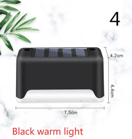 New Upgrade Waterproof LED Solar Fence Lamp Solar Deck Lights Solar Step Light Outdoor For Patio Stairs Garden Pathway Step Yard Waterproof LED Solar Fence Lights – Outdoor Deck & Step Lighting for Patio, Garden, Yard