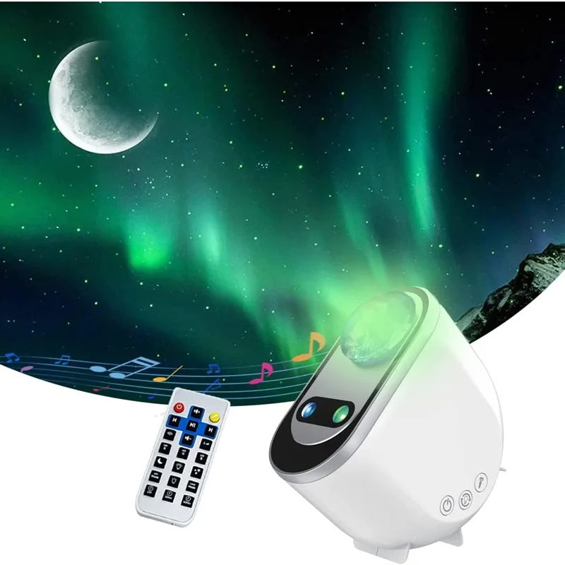 Aurora Borealis Starlight Projectors LED Galaxy Star Atmosphere Galaxy Night Light Home Bedroom Sky Moon Lamp Room Decor Gift LED Starlight Projector – Aurora Galaxy Sky Lamp for Home & Kids Room