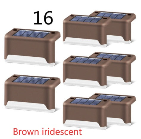 New Upgrade Waterproof LED Solar Fence Lamp Solar Deck Lights Solar Step Light Outdoor For Patio Stairs Garden Pathway Step Yard Waterproof LED Solar Fence Lights – Outdoor Deck & Step Lighting for Patio, Garden, Yard