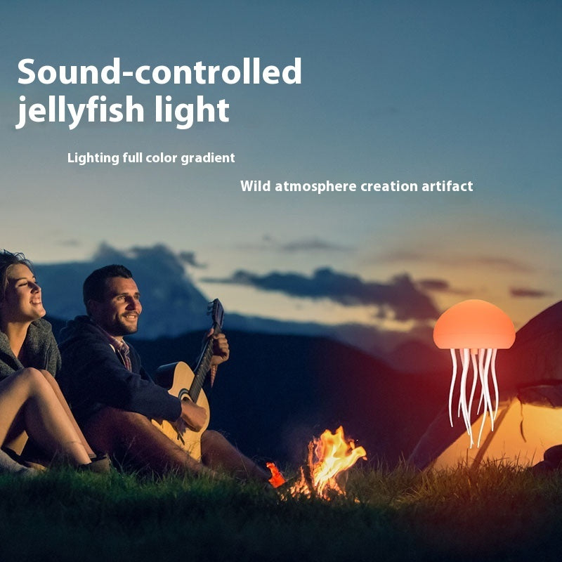 Jellyfish Mood Lamp LED Jellyfish Night Light Portable Jellyfish Lamp Jellyfish Decorations Smart Table Lamp For Bedside Desk LED Jellyfish Mood Lamp – Smart Night Light for Bedroom, Desk, or Bedside Decor