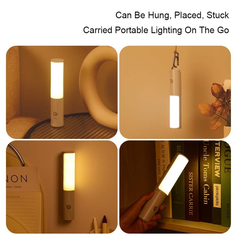 New Style Smart Human Body Induction Motion Sensor LED Night Light For Home Bed Kitchen Cabinet Wardrobe Wall Lamp Smart Motion Sensor LED Night Light – Human Body Induction Lamp for Home, Bed, Kitchen & Cabinet