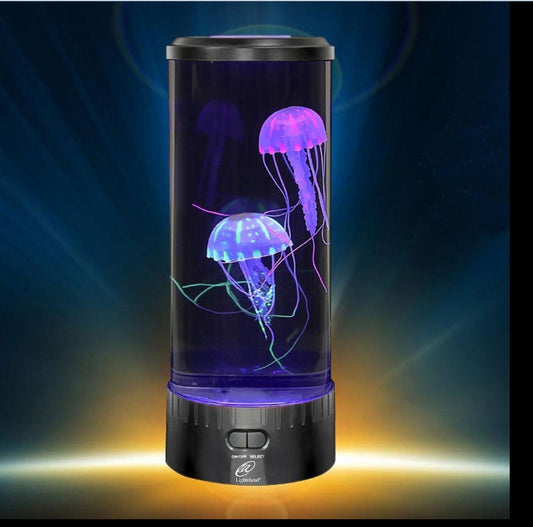 Jellyfish Lamp USB Jellyfish Mood Lamp – Hypnotic LED Light for Relaxation & Sleep