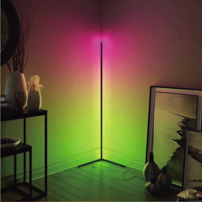 Bedroom Symphony RGB Atmosphere Floor Lamp Smart Smart RGB Floor Lamp – Symphony Color Changing Atmosphere Light for Bedroom