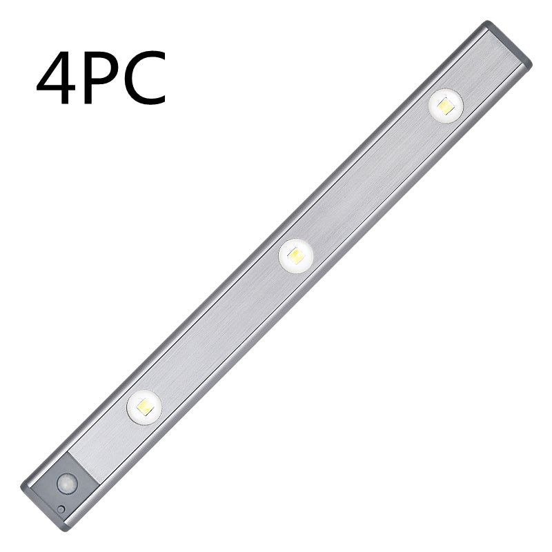 Motion Sensor Lamp Under The Cabinet Dimmable Cabinet Lamp Rechargeable Magnetic Suction Installation Kitchen Night Light Wardrobe Lamp Motion Sensor Under Cabinet Light – Dimmable, Rechargeable LED Lamp with Magnetic Installation